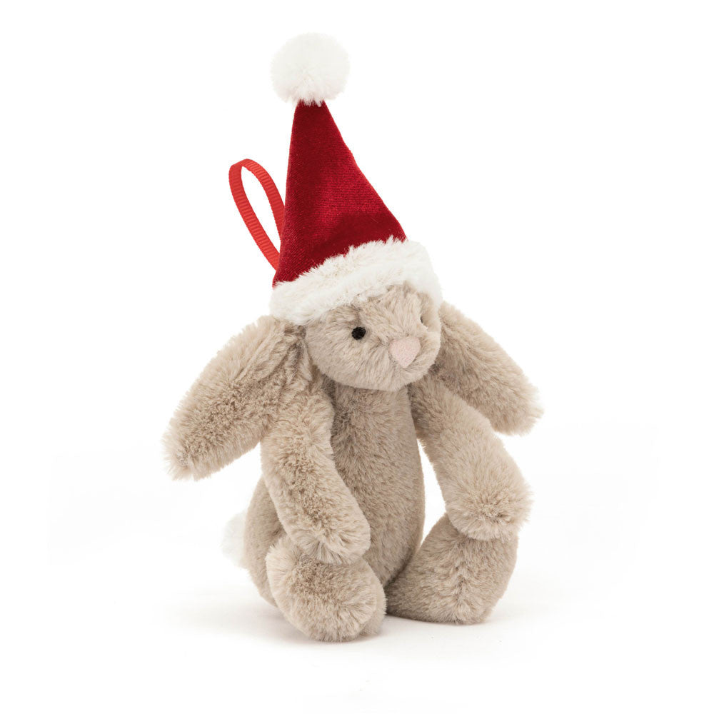 Jellycat - Ornament - Bashful Bunny Santa