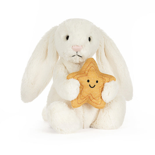 Jellycat - Bunny with Star - Cream