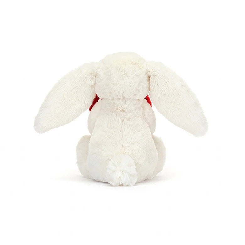 Jellycat - Bashful Bunny Small - Red Love Heart