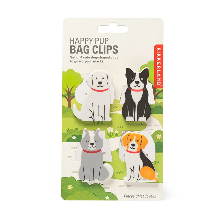 Bag Clips - Happy Pup