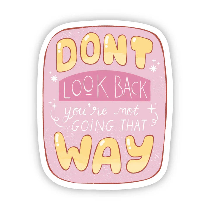 Sticker - Don't Look Back
