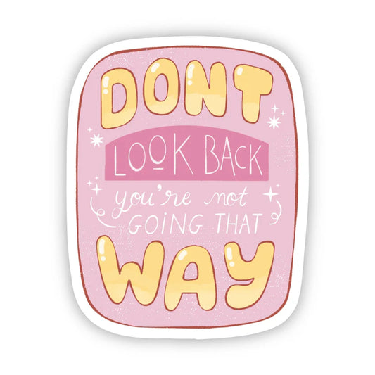 Sticker - Don't Look Back