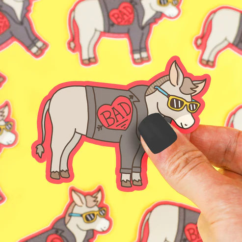 Sticker - Bad Ass Donkey
