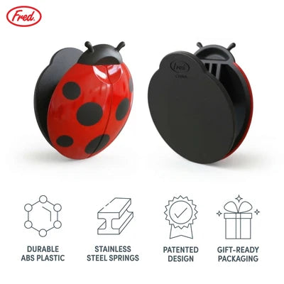 Bag Clips - Lady Bugs - Set of 4