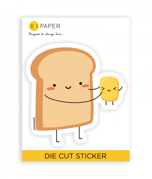 Sticker - Toast & Butter