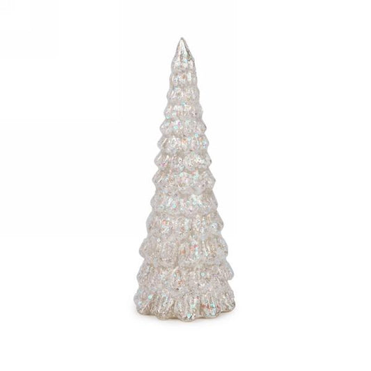 Decor Piece - LED Glitter Tree - Small 10"