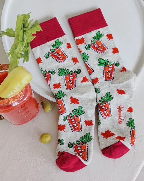 Socks - Large Crew - Canadian Caesar