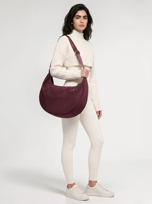 Skyla - Chloe Handbag - Bordeaux - Nylon