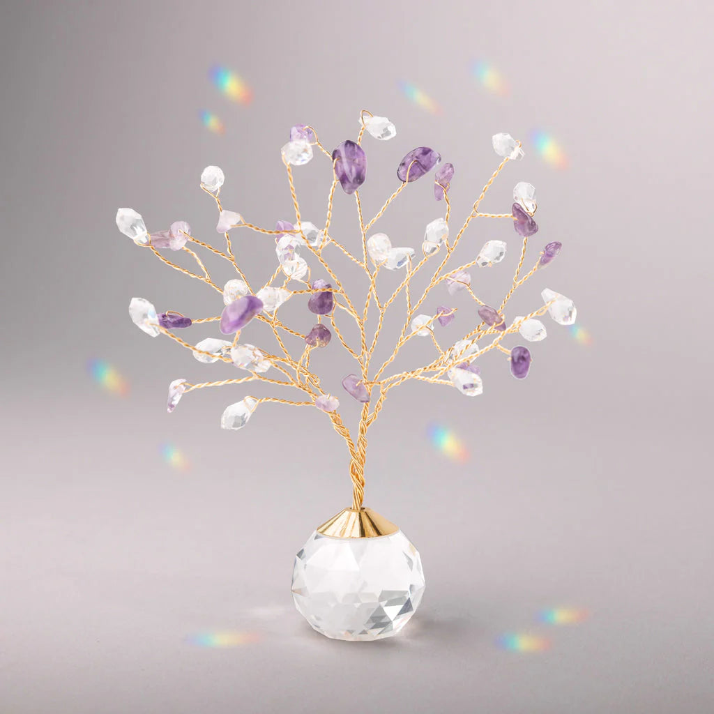 Suncatcher - Tree of Life - Amethyst Protection