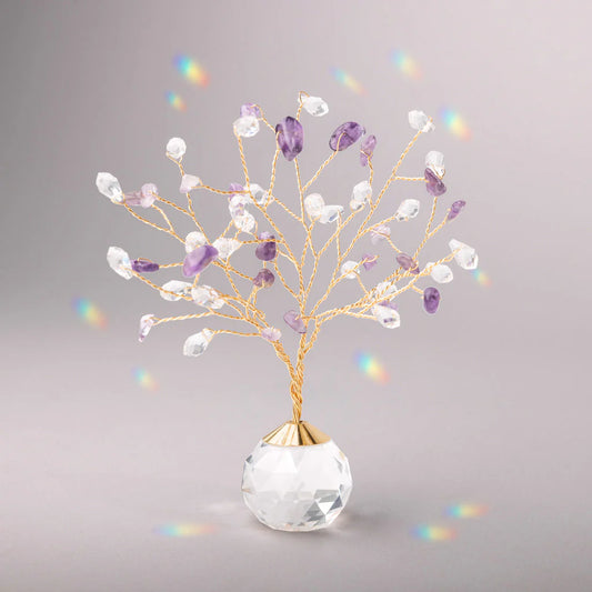 Suncatcher - Tree of Life - Amethyst Protection