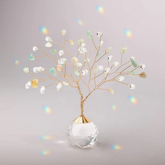 Suncatcher Tree of Life - Amazonite Courage