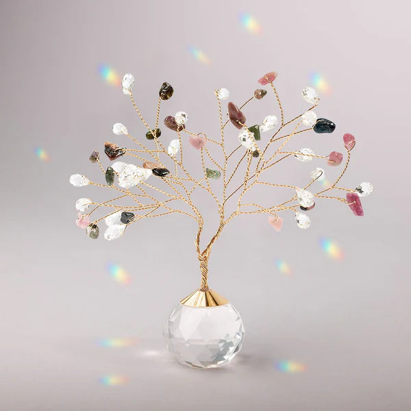 Suncatcher Tree of Life - Tourmaline Healing