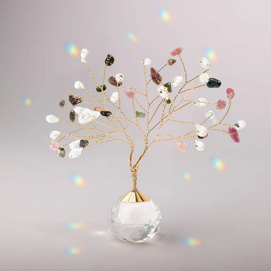 Suncatcher Tree of Life - Tourmaline Healing