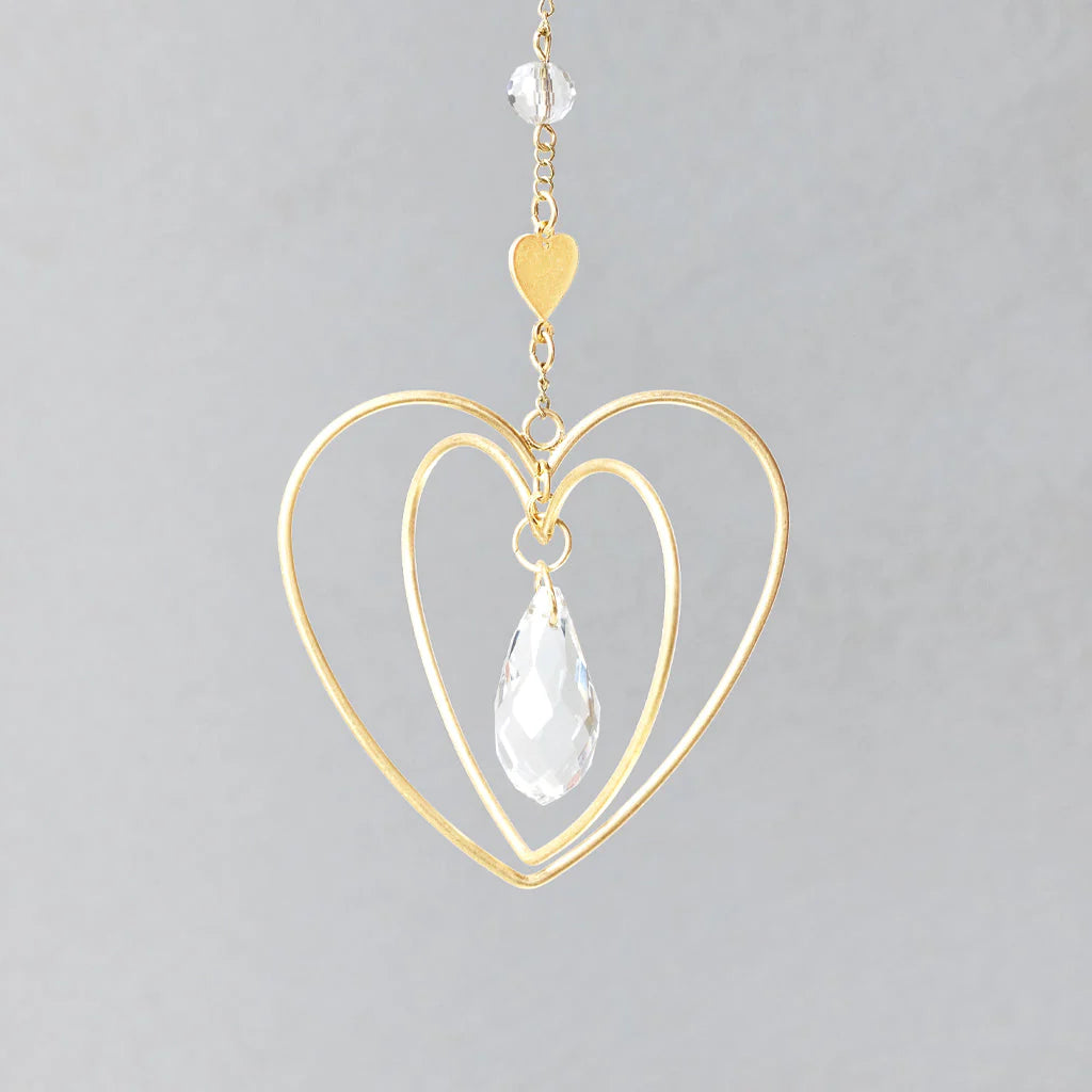 Mini Suncatcher - Love - Heart