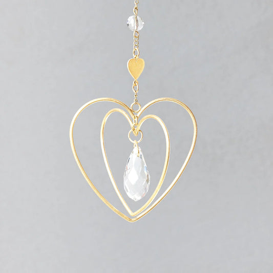 Mini Suncatcher - Love - Heart