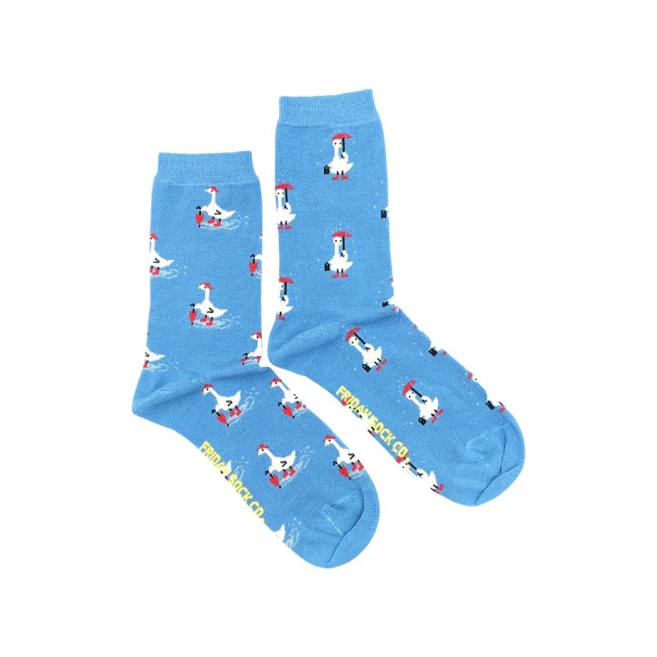 Socks - Small - Goose in the Rain