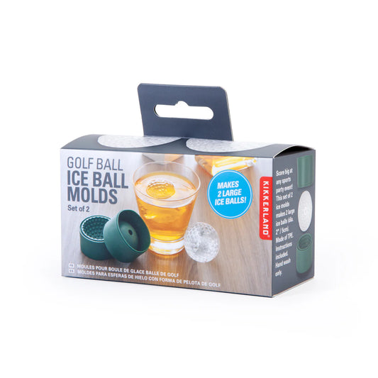 Ice Ball Molds - Golf Ball - Set of 2