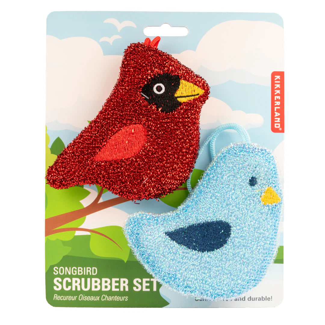 Cleaning Sponge - Birds - Set of 2