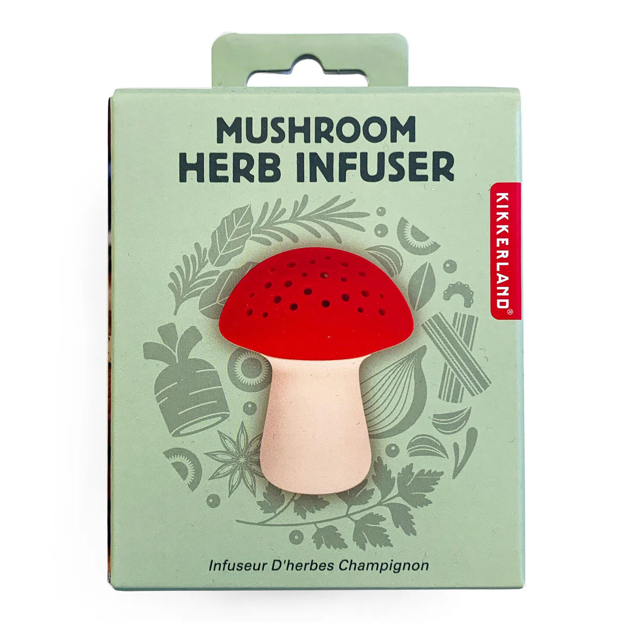 Herb Infuser - Silicone - Mushroom