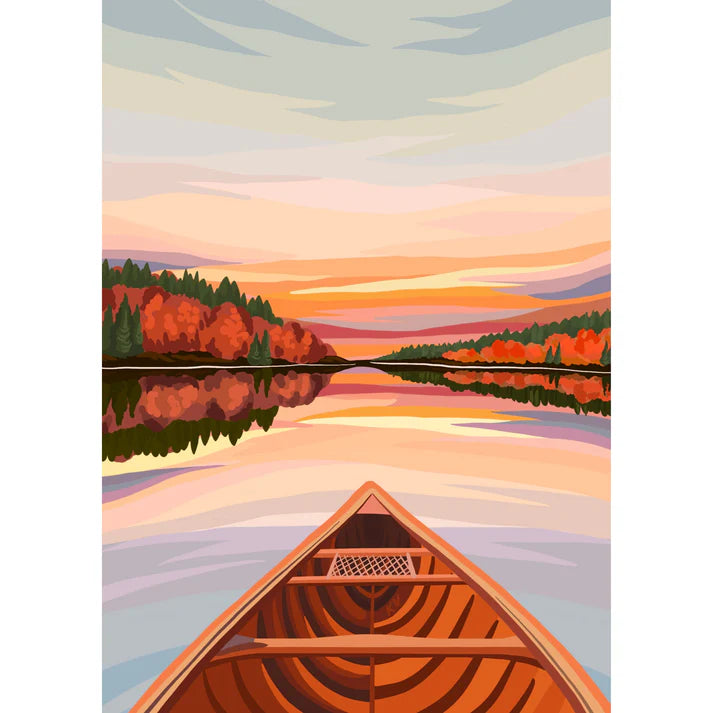 Puzzle - Canoeing at Dawn - 500 Piece
