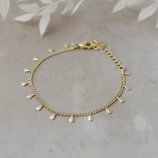 Bracelet - Dainty - Caprice Fringe Gold