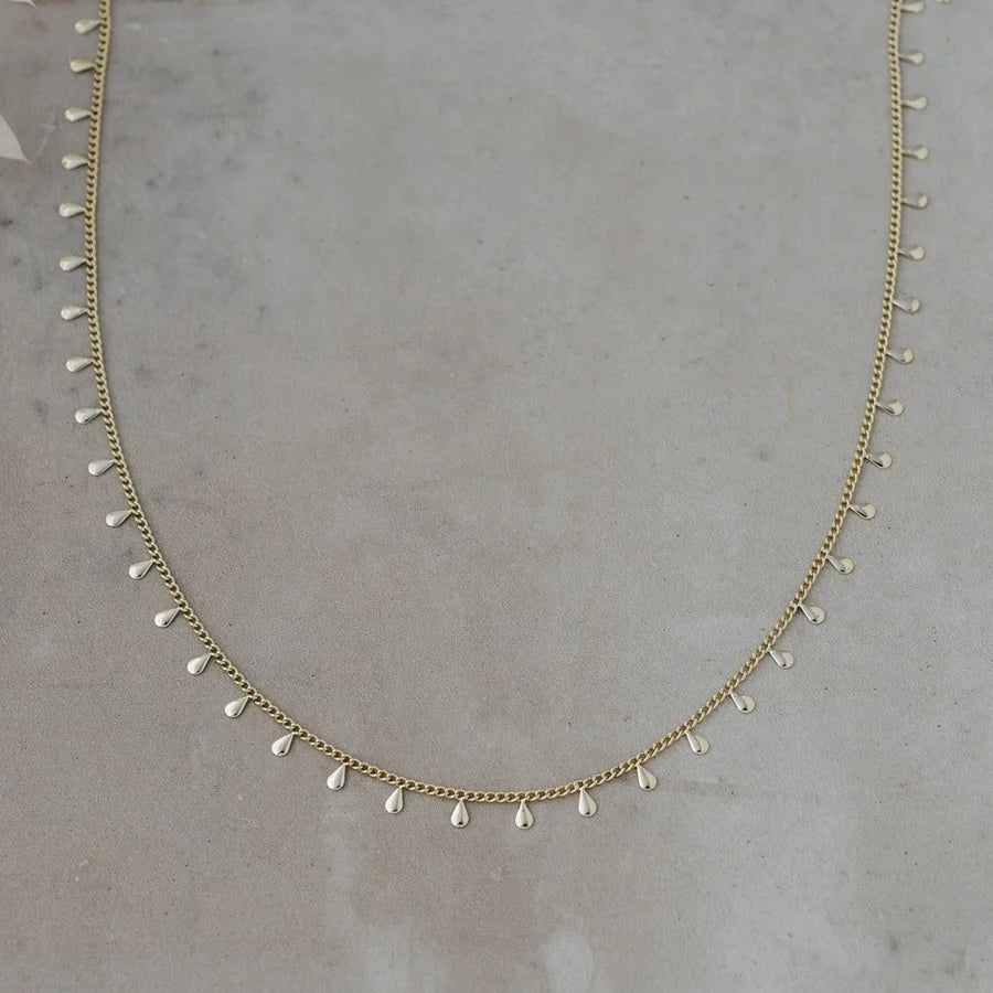 Necklace - Caprice - Gold