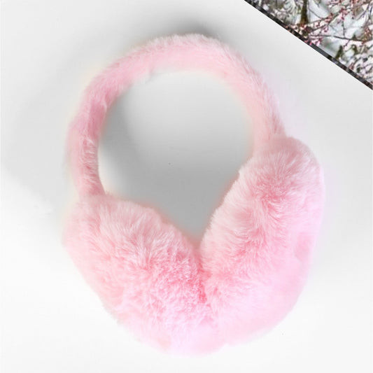Ear Muffs - Plush - Pink