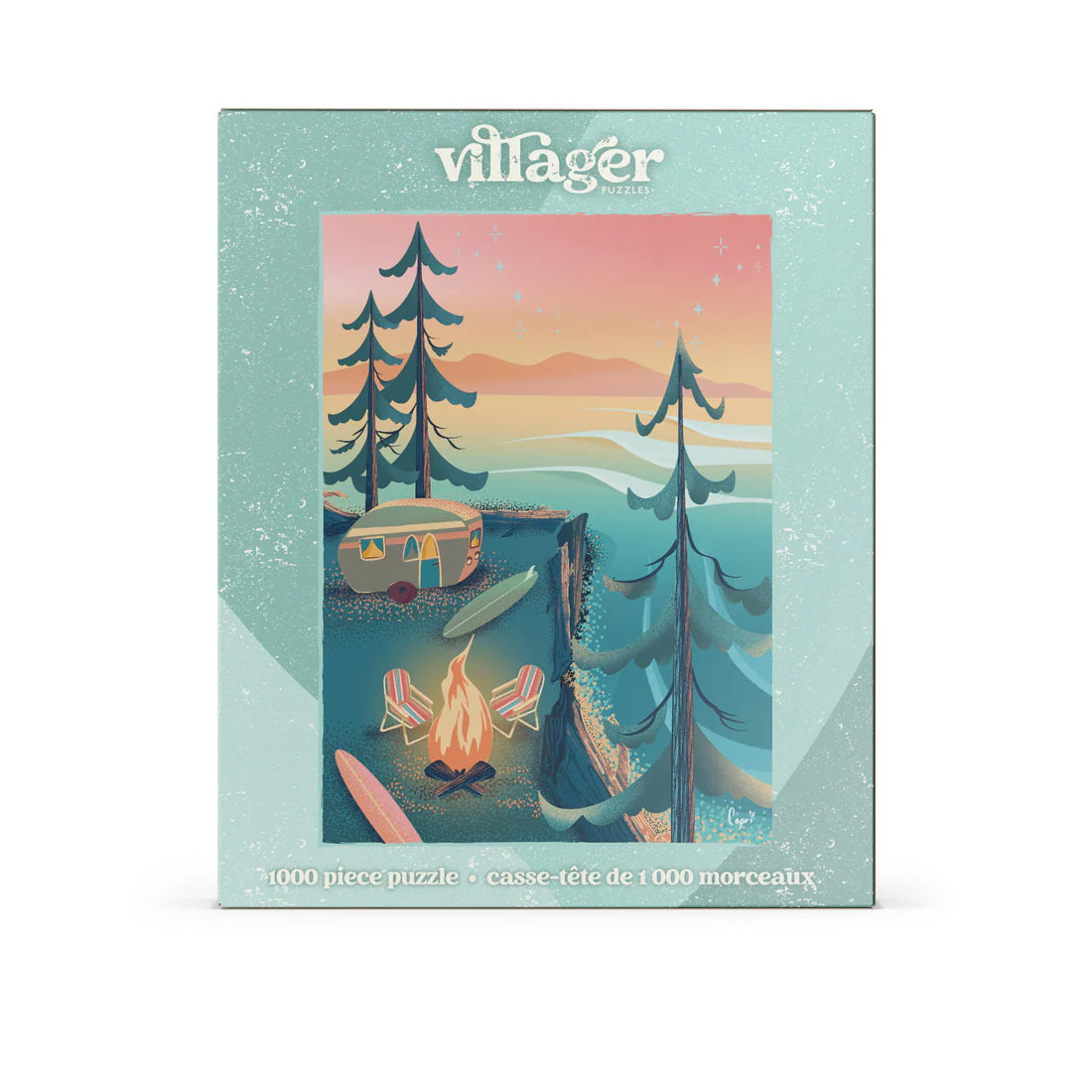 Puzzle - Coastal Camping - 1000 Piece