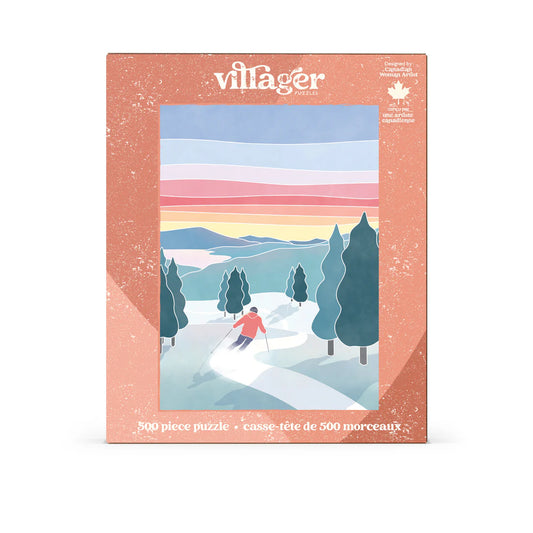 Puzzle - Sunset Ski - 500 Piece