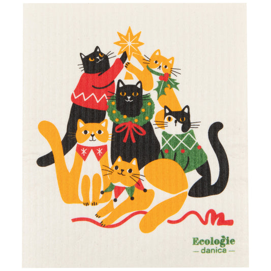 Swedish Dishcloth -  Kitty Carol