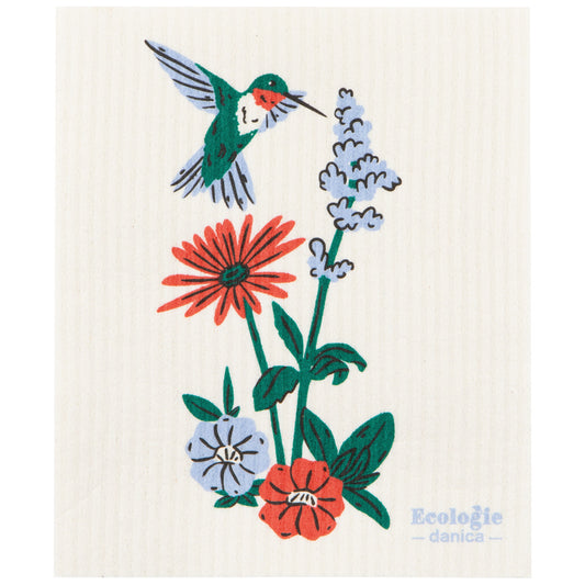 Swedish Dishcloth -  Hummingbird