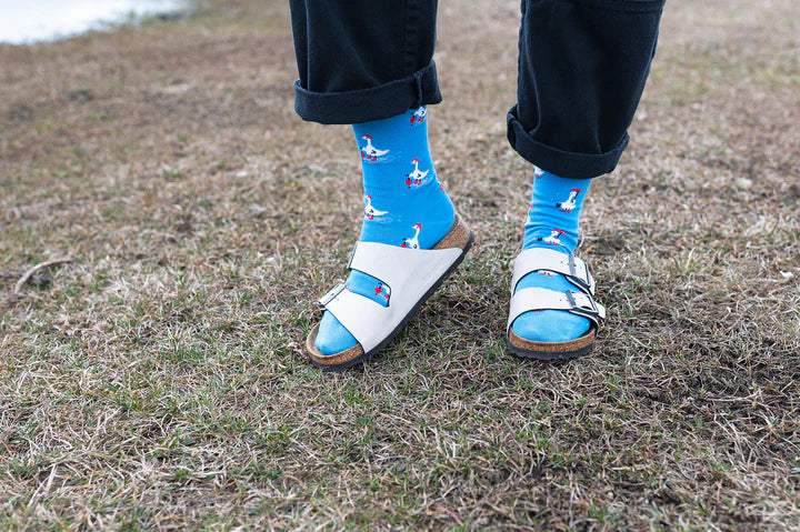 Socks - Small - Goose in the Rain