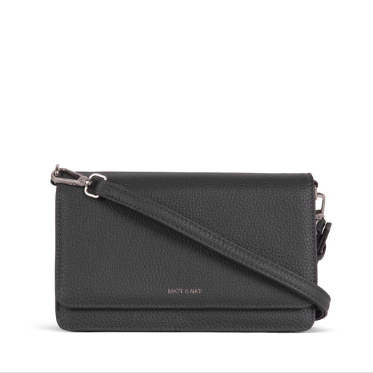 Matt & Nat - Bee Crossbody Bag - Coal