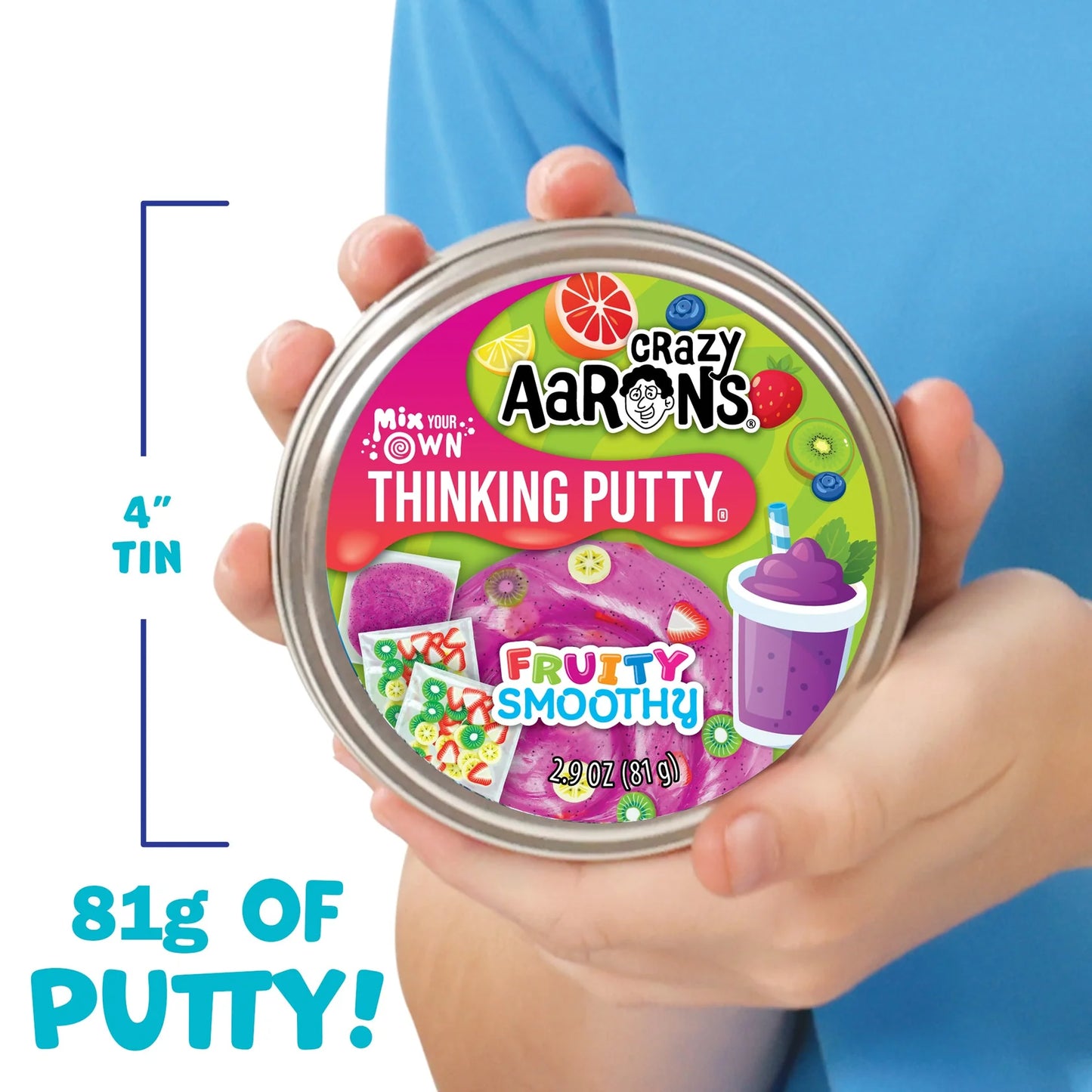 Thinking Putty® - 4" Tin - Fruity Smoothy