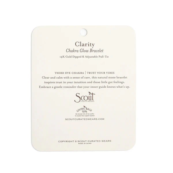Bracelet - Chakra Glow - Clarity