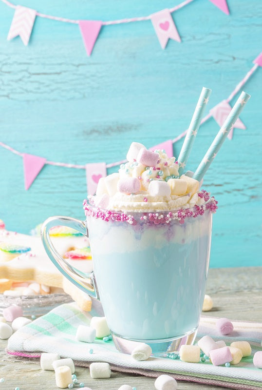 Colour Changing Hot Chocolate - Cotton Candy - Blue