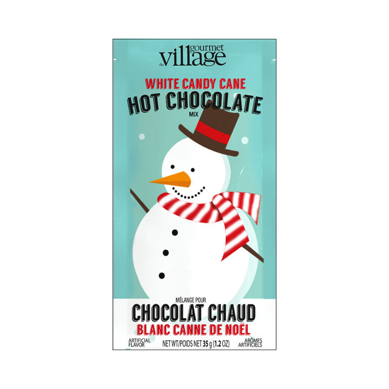 Hot Chocolate - Chocolate Candy Cane - Snowman