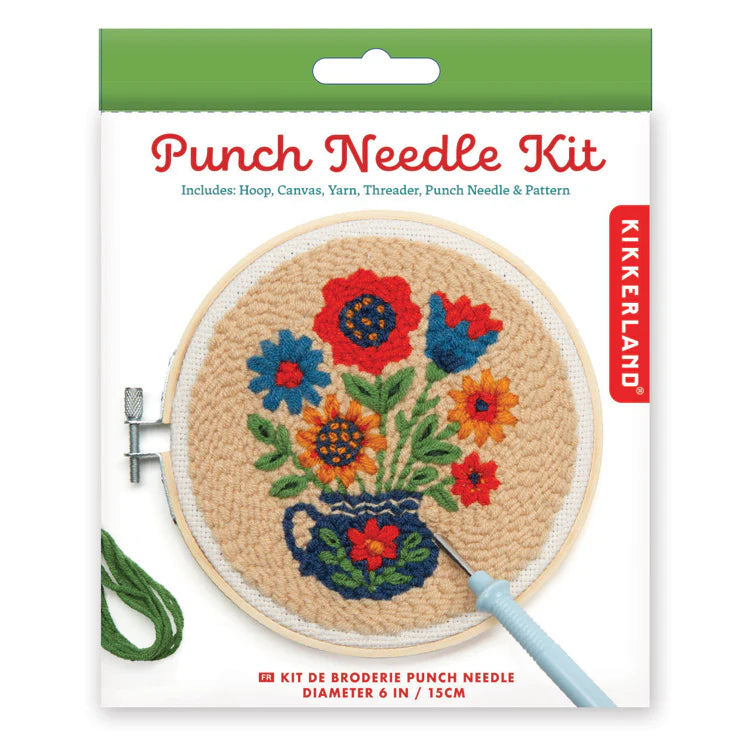 Punch Needle Kit - Flower Bouquet