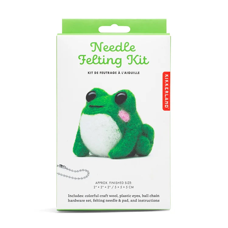 Needle Felting Kit - Frog