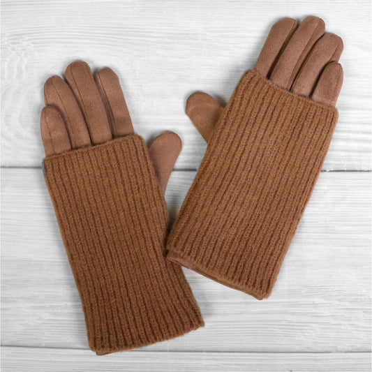 Gloves - Double Layer -  Khaki