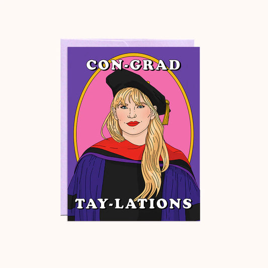 Card - Taylor Swift - Con-Grad Tay-Lations