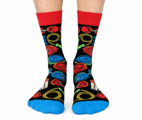 Socks - Large Crew - Hustle For That Muscle