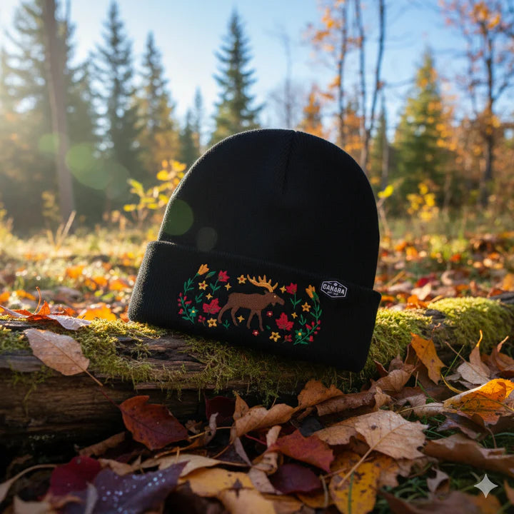 Toque - Canada Moose - Black