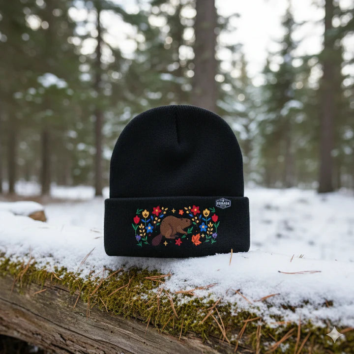Toque - Canada Beaver - Black