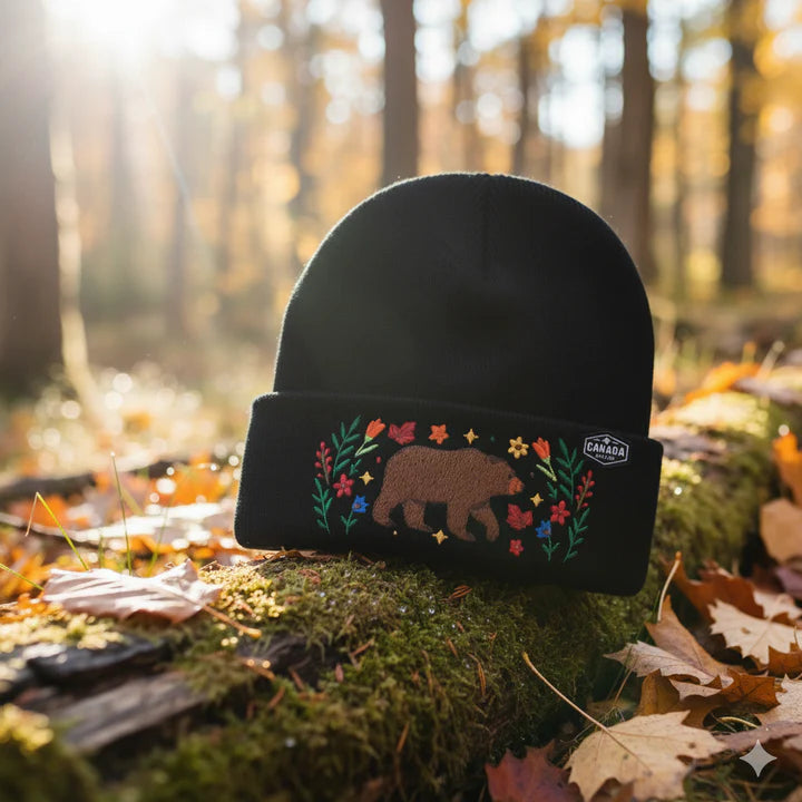 Toque - Canada Bear - Black