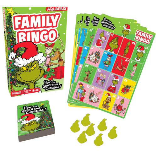 Board Game - Family Bingo - Grinch