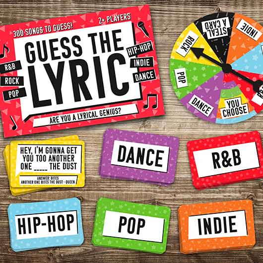 Card Game - Guess The Lyric