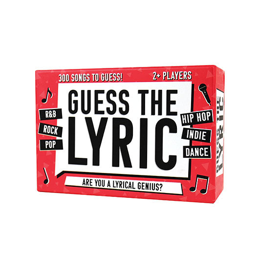 Card Game - Guess The Lyric