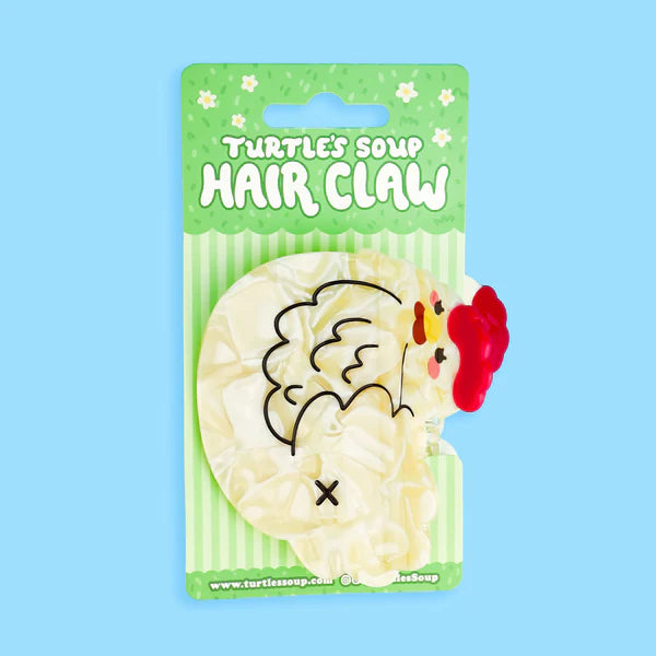 Hair Claw - Acetate - Chicken