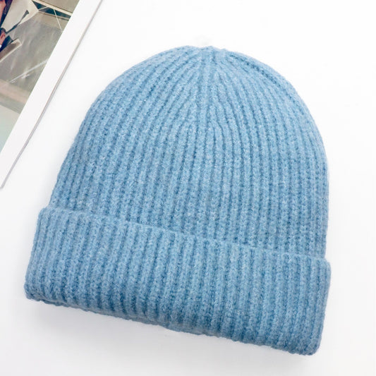Hat - Knitted - Blue